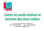 Logo Centre de santé médical et dentaire des 2 vallées